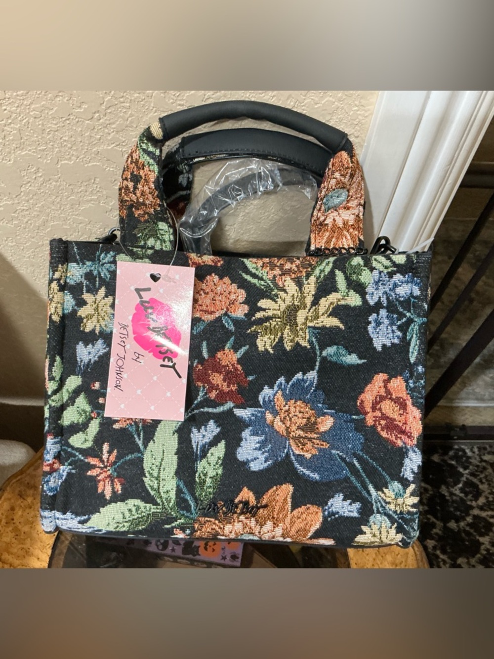 Luv Betsey by Betsey Johnson Zion Tapestry Mini Tote